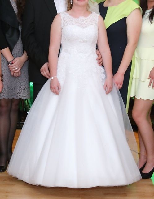 Suknia ślubna dla niskiej osoby