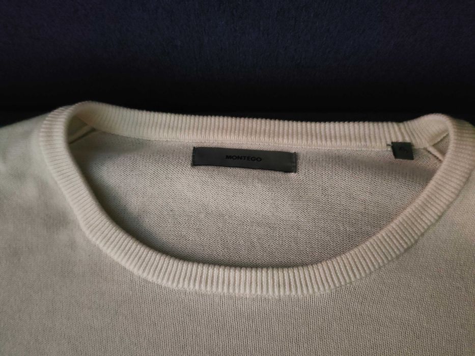 Sweterek Montego XL biały