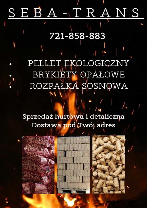 Brykiet  drzewny dębowo-bukowy