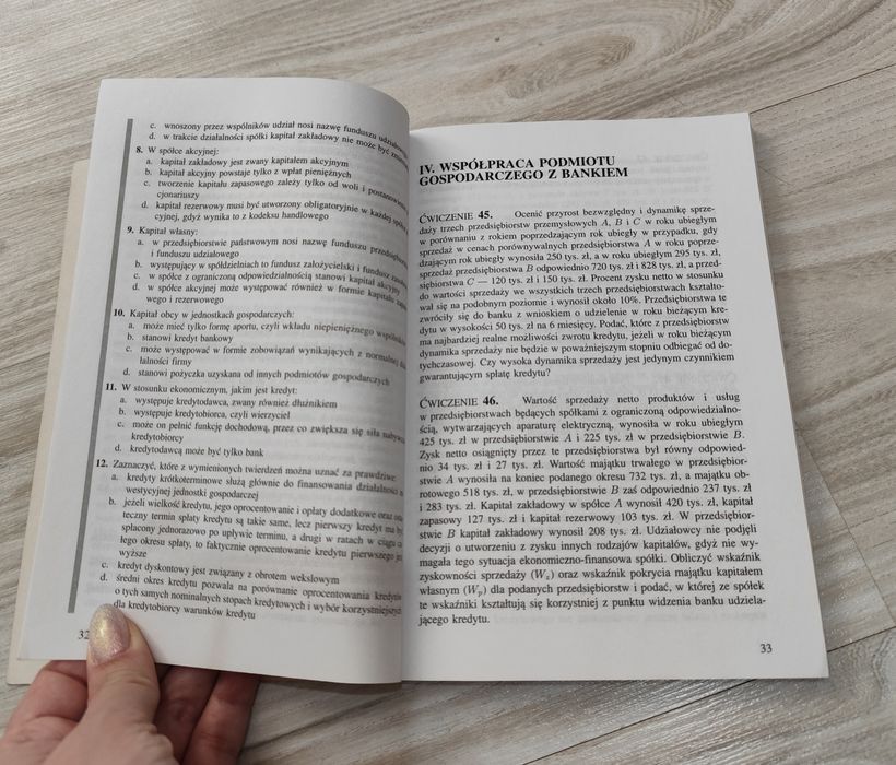 Ćwiczenia Ekonomika i Organizacja Przedsiębiorstw CZ.2