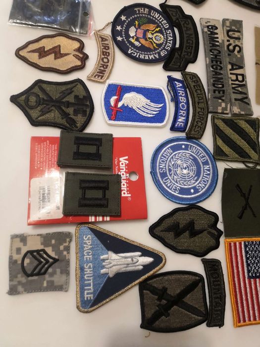 Нашивка, шеврон армия США. я.