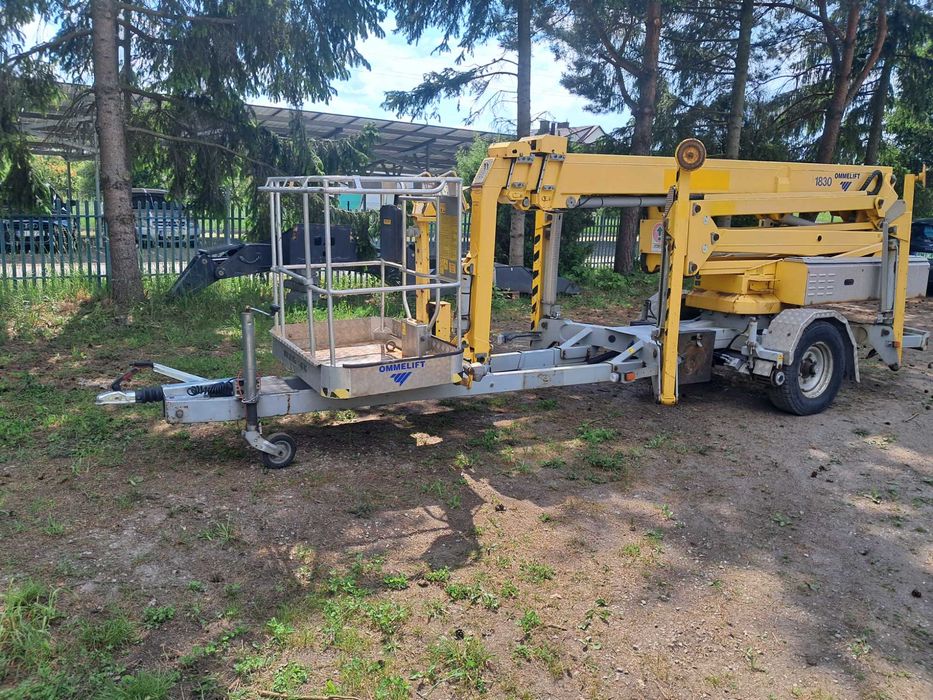 podnośnik koszowy przyczepa OMME 1830EX , 2015r ( niftylift , genie )