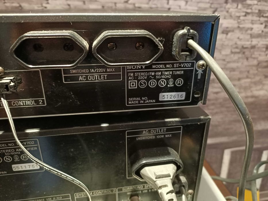 Wzmacniacz i Tuner Sony TA-V702