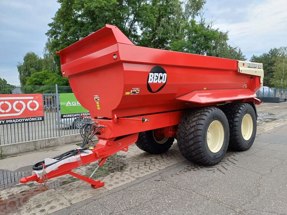 Beco Maxxim 260HP  Przyczepa budowlana Beco Maxxim 260HP, wywrotka, mammut