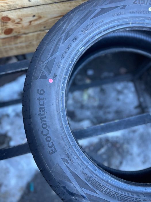 Шини літні 215/55 r17 Continental нові 25 рік