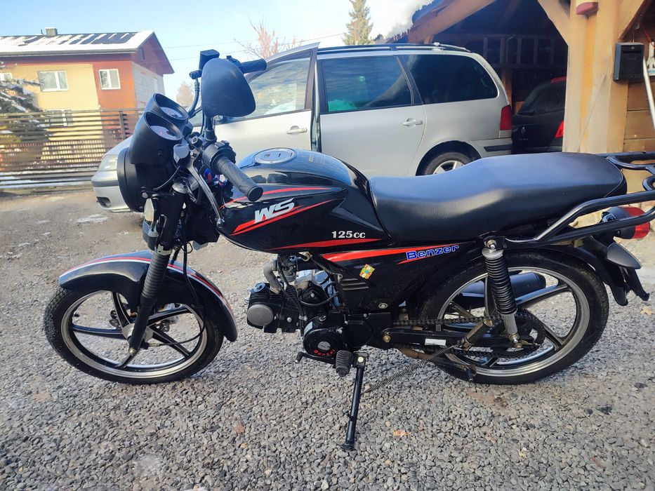 Motocykl Benzer 125 . 2015 / 2018 rok. Ładny . Zamiana