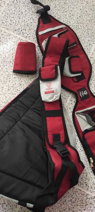 Conjunto Mochila e Cinta Oficial Euro 2004 UEFA Novo