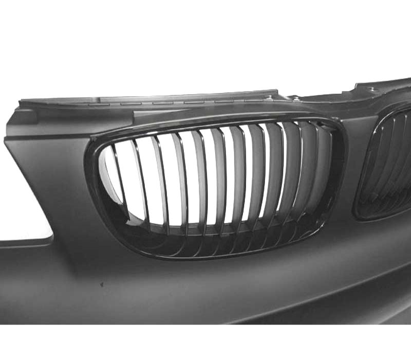 PARA-CHOQUES FRONTAL BMW E81 E82 E87 E88 04-13 LOOK 1M + GRELHAS