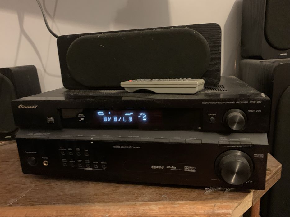 Glosniki jamo + Amplituner Pioneer vsx417