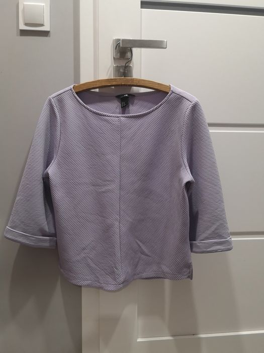 Liliowa bluzka H&M
