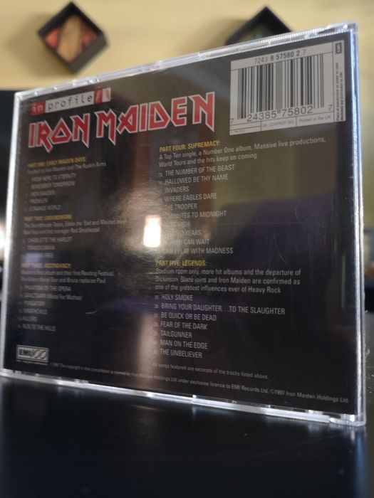 Iron Maiden InProfile CD 1997