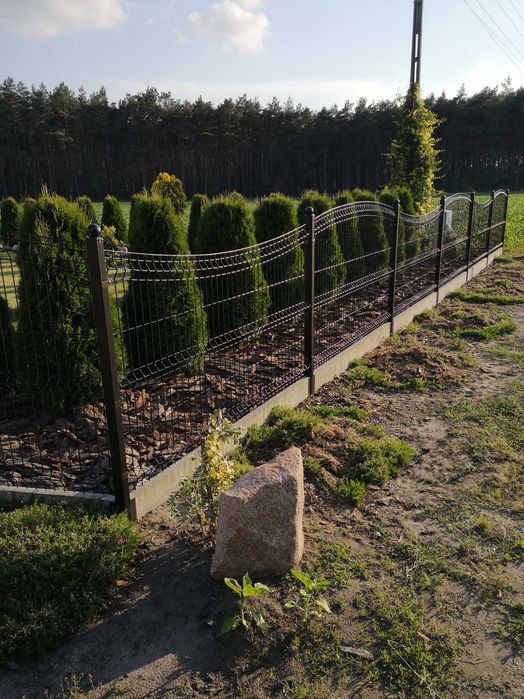 Panele ogrodzeniowe Półokrągłe,wklęsłe ,łukowe,proste