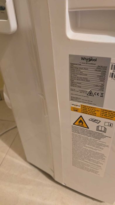 Ar condicionado portátil WHIRLPOOL 12000btu 06/2024 4 anos de garantia