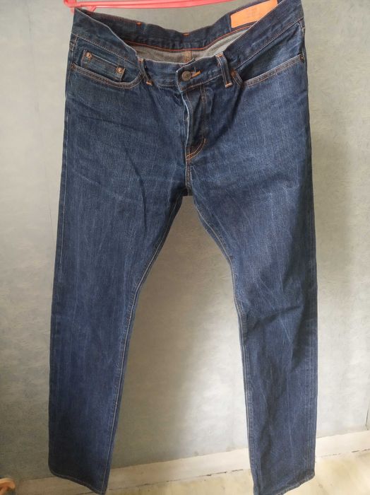 Мужские джинсы JEAN SHOP, Made in USA, japanese selvedge denim, размер 32L