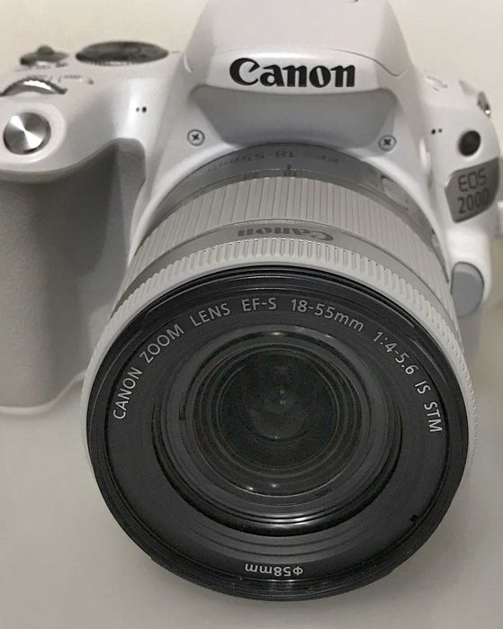 Canon EOS 200D Kit 18-55 IS STM White, Wi-Fi, Bluetooth, NFC, GPS