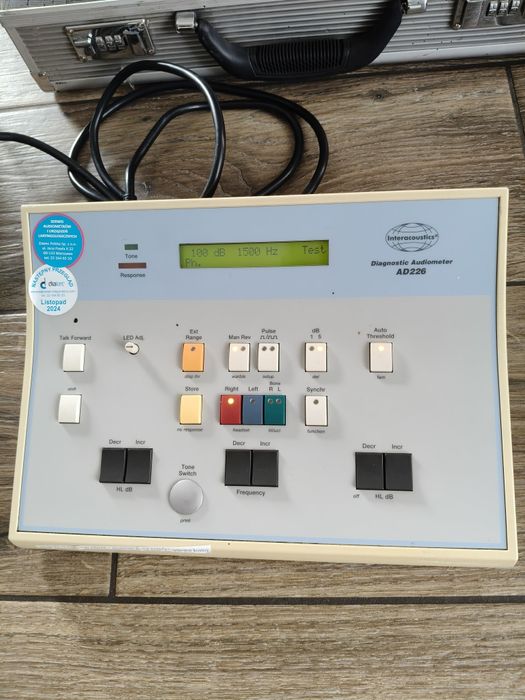 Audiometr diagnostyczny Interacoustics AD226 | Zestaw, Sprawny