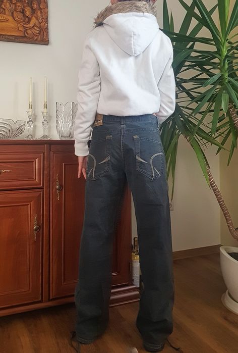 Luźne spodnie vintage