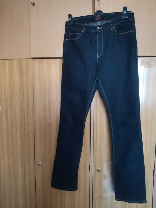 Spodnie jeansowe granatowe