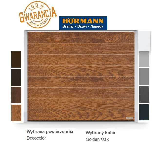 Brama Segmentowa Garażowa Hormann Promocja 2025 Napęd