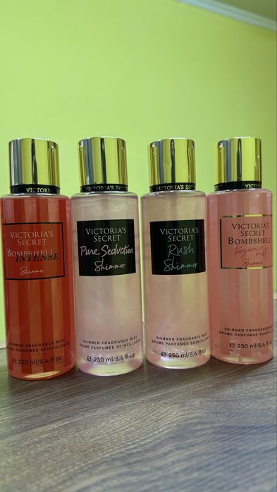 Спреї Victoria`s Secret з шимером
