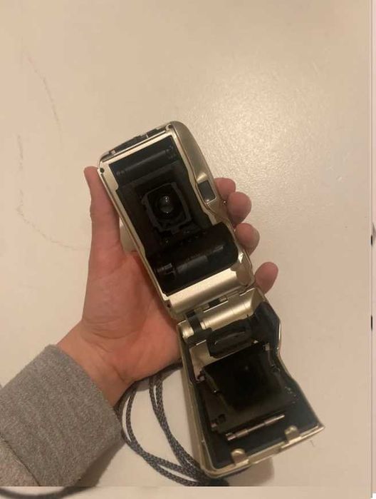 Câmera analógica Olympus mju II Silver