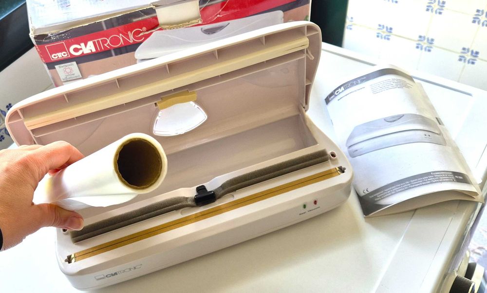 Máquina de Selar a vácuo Clatronic Bag Sealer FS 3261