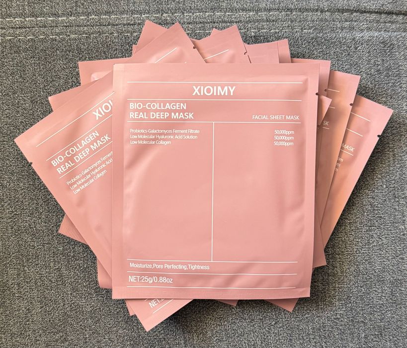 Zestaw maseczek w płachcie Xioimy Bio-Collagen