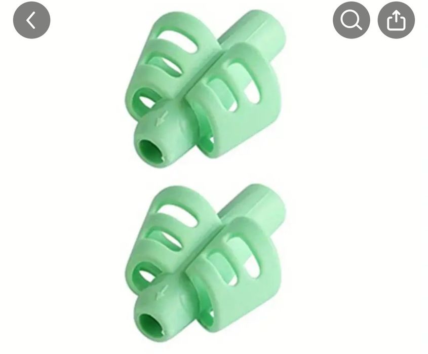 Тримач, тренажер, щоб правильно тримати  ручку , олівця, писати