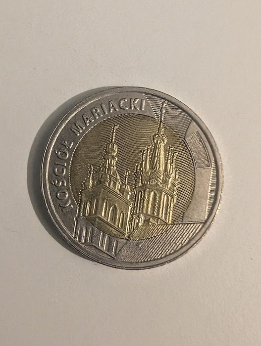 5 zł 2020r. - kościoł Mariacki