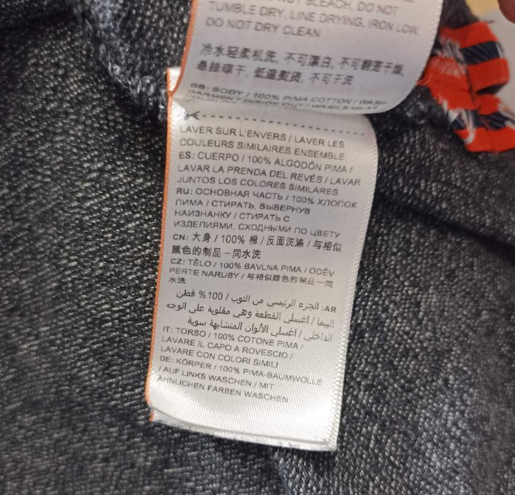 Jersey polo shirt Superdry Orange Label XXL wypada typowe L