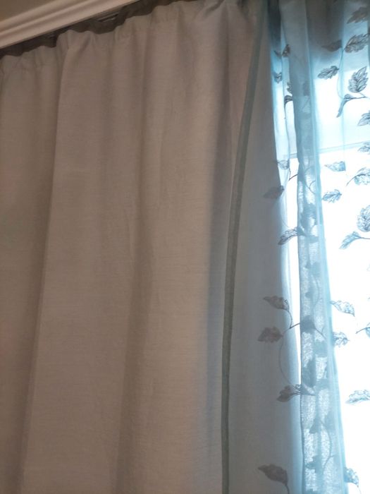 Штори блекаут не світяться и тюль