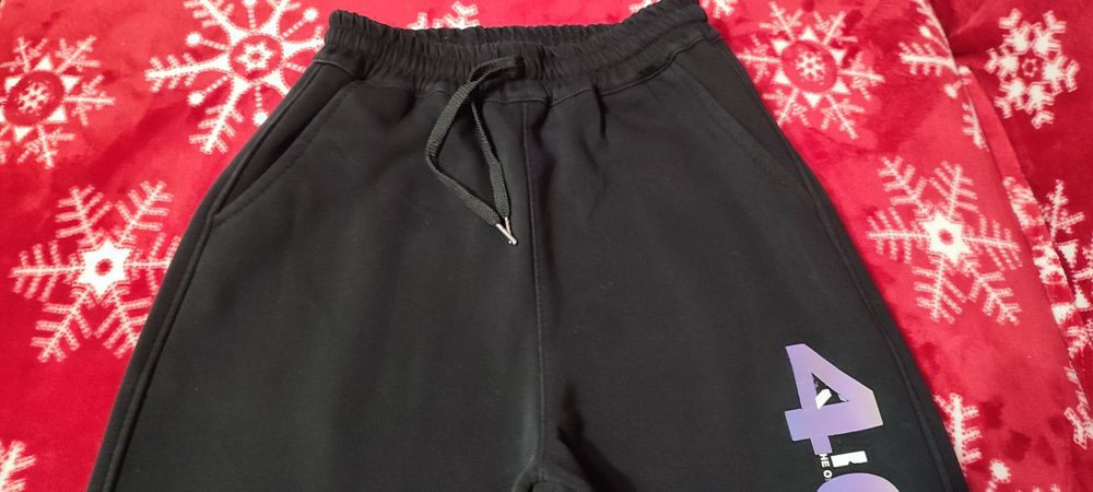 Штани теплі на флісі-велюрі на підлітка 150-160 р.