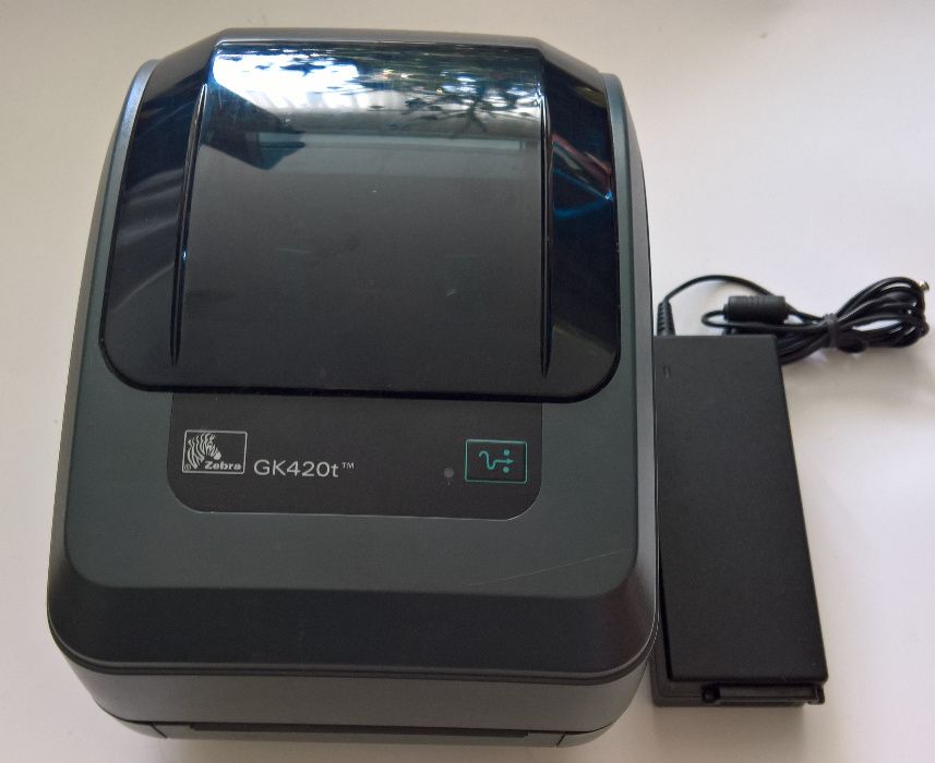 Drukarka Zebra termotransferowa termiczna GK420T LAN USB sieć.Idealna