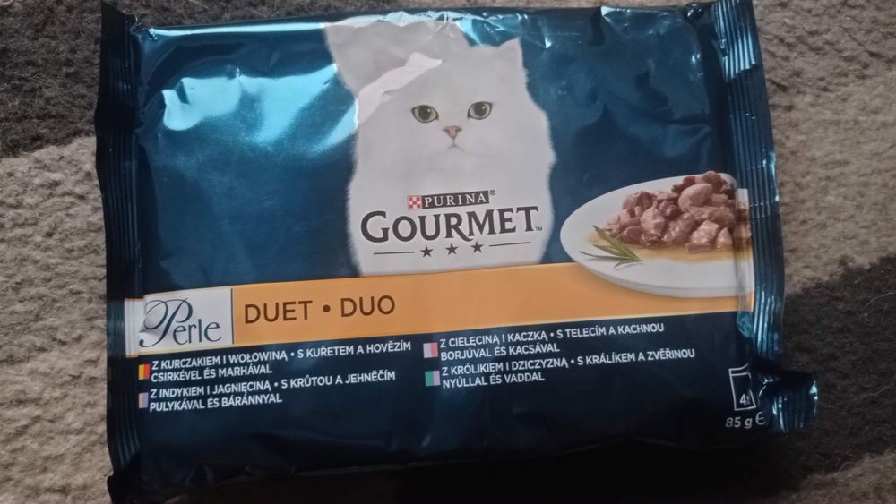 Zestaw karma dla kota Purina Gourmet Perle, A La Carte 10 x 4 x 85g