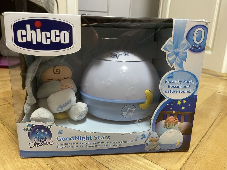 Іграшка-проектор "Зірки". Нічник. Колискова