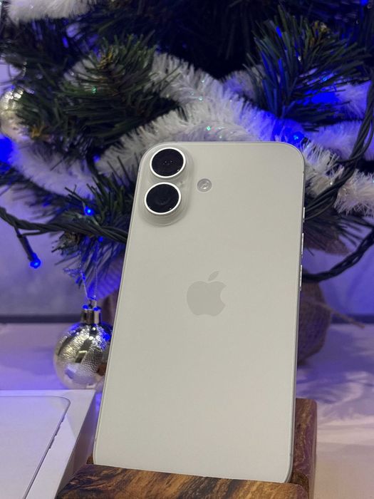 Як новий Apple iPhone 16 128GB White Neverlock, Айфон 16, Гарантія