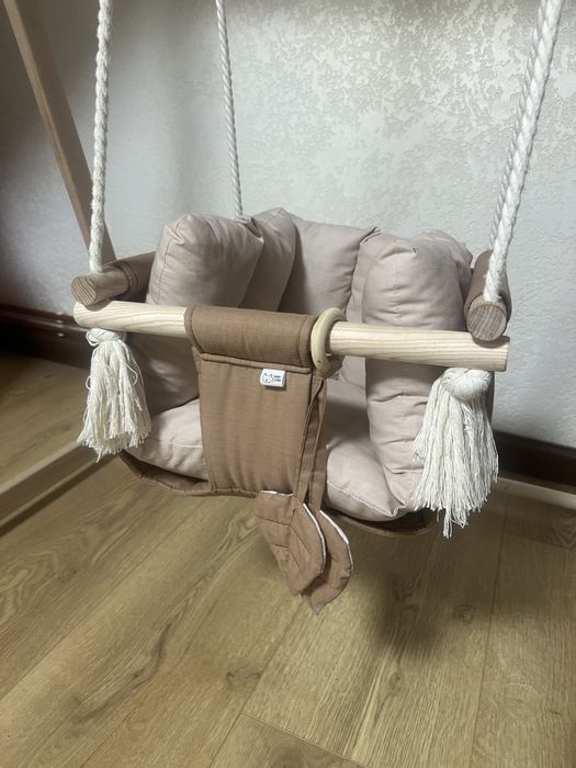 Качеля гойдалка домашня для найменших