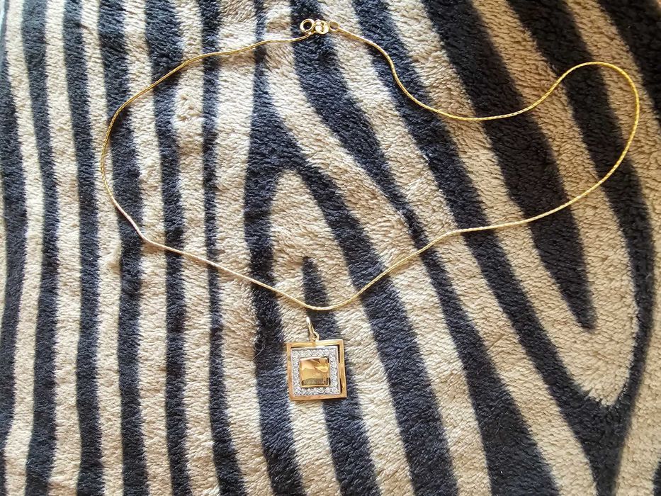 кулон жовте золото