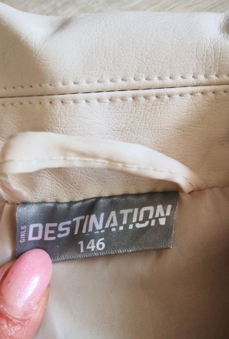 Kurtka ramoneska ecru 146