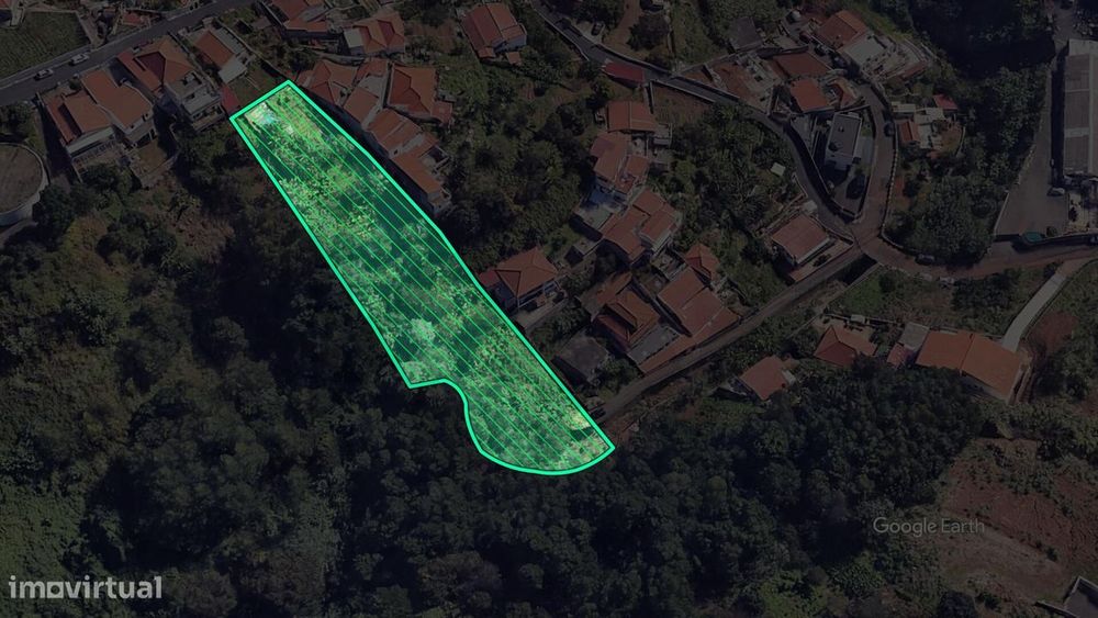 Terreno de 1890 m2 no Trapiche, Funchal – Vista Montanha.
