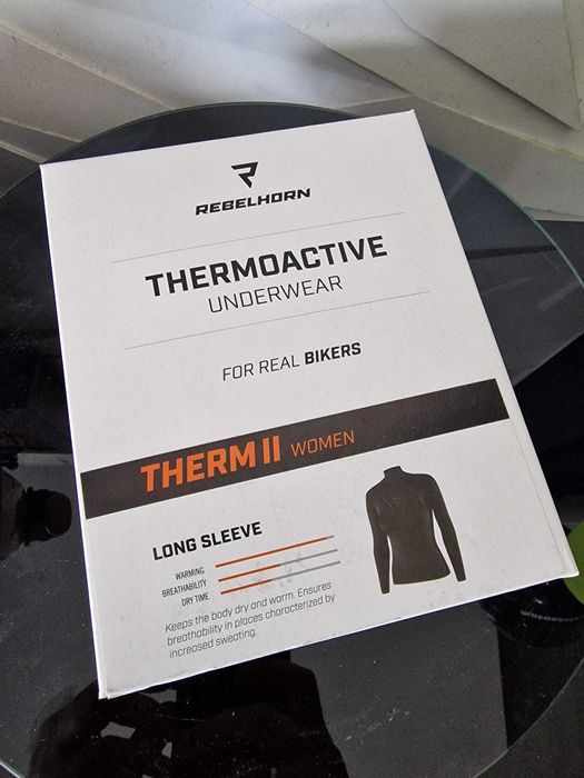Damska koszulka termoaktywna z długim rękawem Rebelhorn Therm II Lady