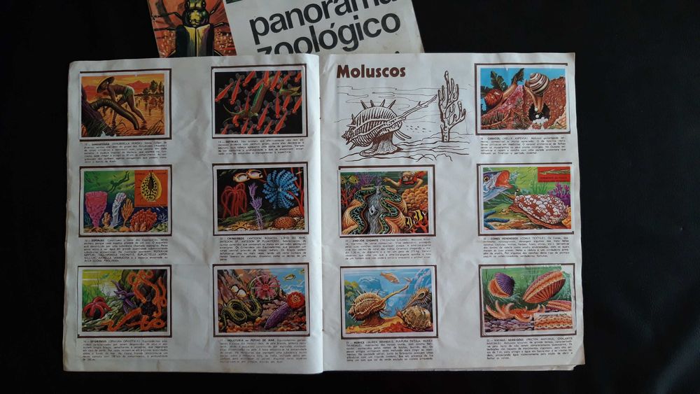 Caderneta de cromos Panorama Zoológico (1981)