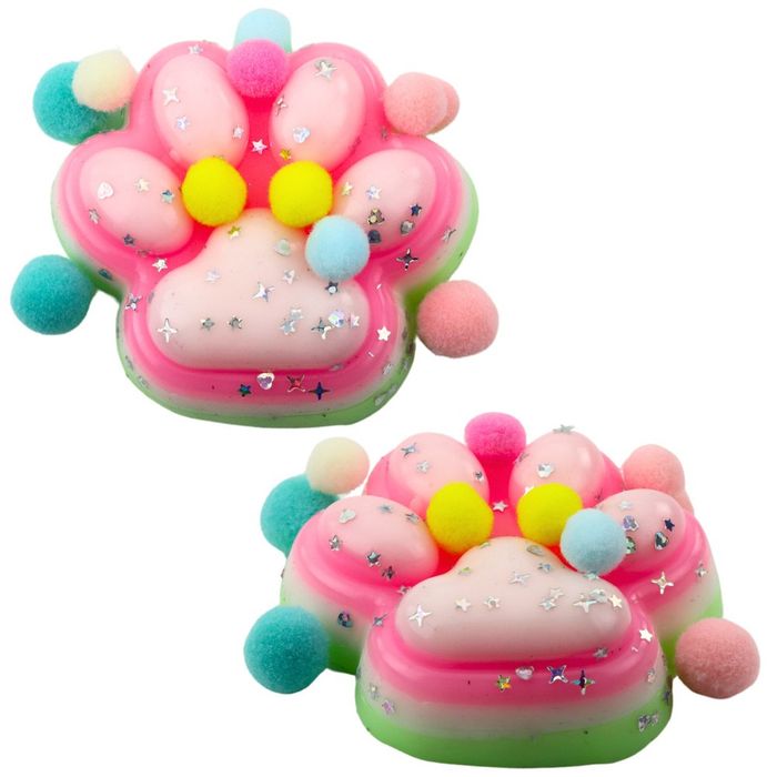 Gniotek Kocia Łapka Zabawka Antystresowa Sensoryczna Squishy MIX