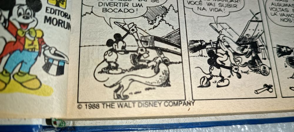 Antiga banda desenhada Walt Disney 1988