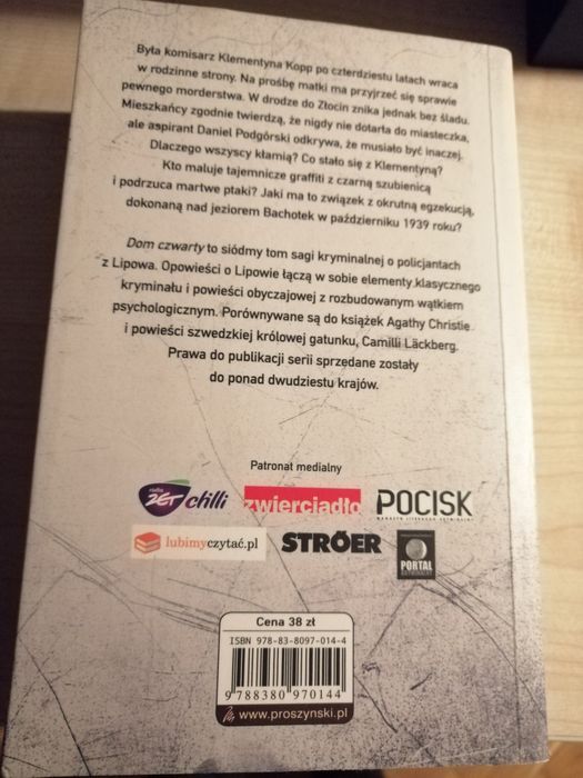 Książka Katarzyna Puzyńska Dom czwarty kryminał