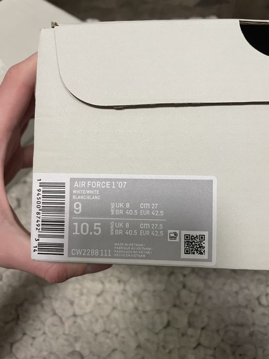 ХИТ СЕЗОНА! Nike Air Force 1 White / Білі Найк Аірфорс (38-46)