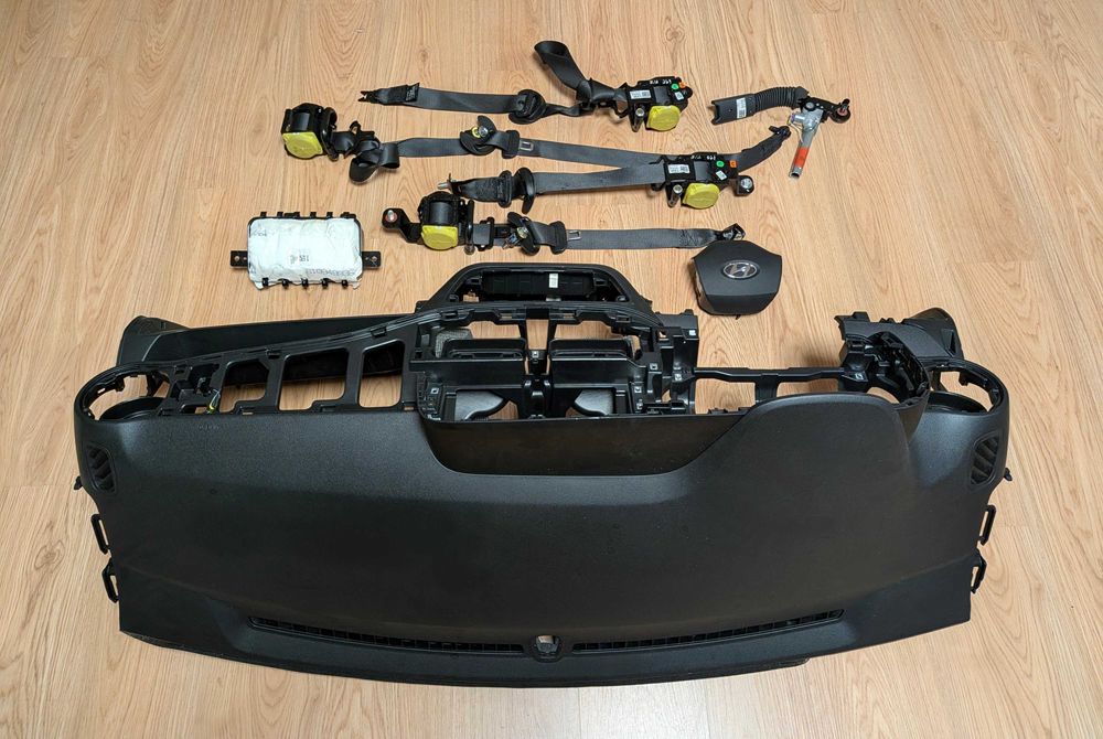 Conjunto Kit Airbags Tablier Hyundai i10 3 AC3/AI3 2019/