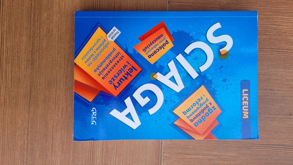 "Ściąga" - liceum , wydawnictwo Greg