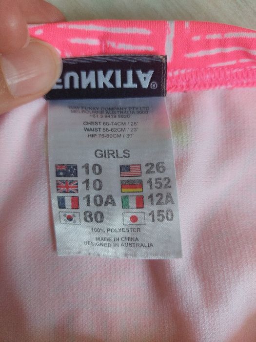 stroj dwuczęściowy funkita