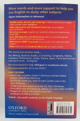Livro - Oxford Student's Dictionary (Usado)